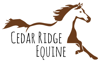 Cedar Ridge Equine website logo