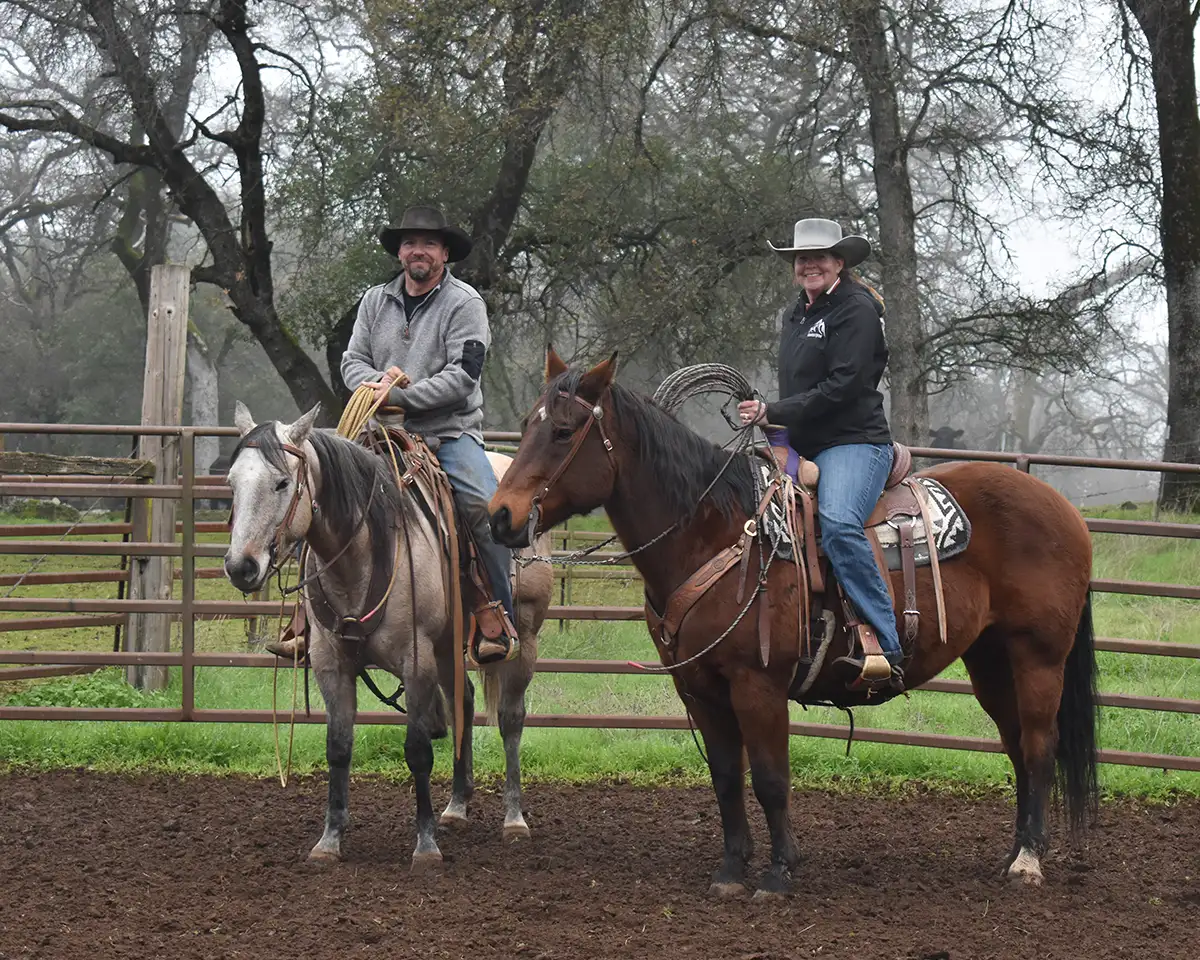 Justin and Amy at fall branding